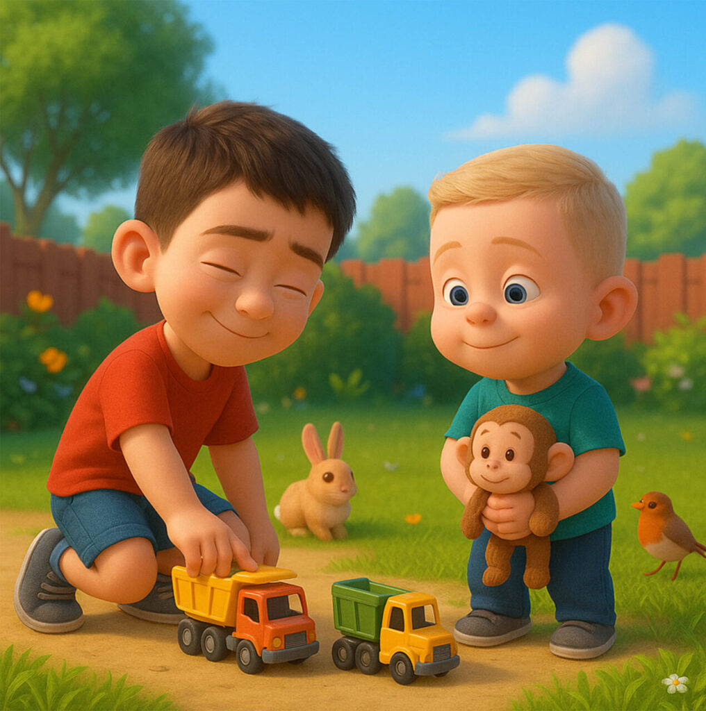 pixar stil na ilustracija